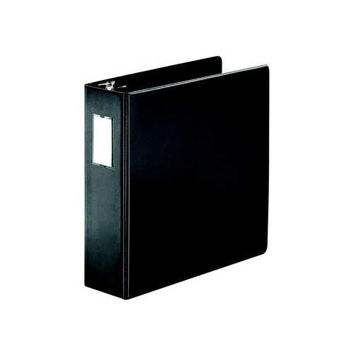 Cardinal 3" Black SuperStrength Ring Binder w/Label Holder 6pk - CRD-11622V3