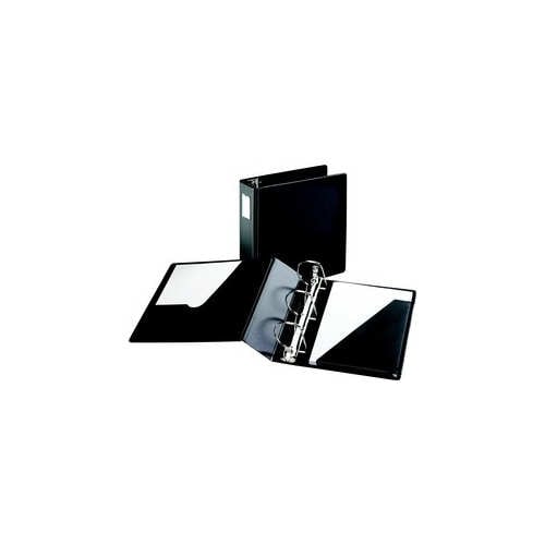 Cardinal 3" Black SuperStrength Ring Binder w/Label Holder 6pk - CRD-11622V3