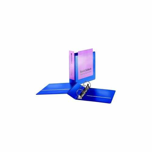 Cardinal 3" Blue BasicSelect ClearVue Round Ring Binder - 6pk