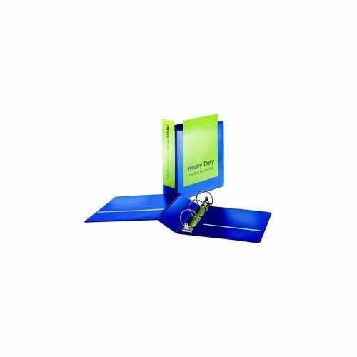Cardinal 3" Blue HeavyDuty ClearVue Round Ring Binder - 4pk