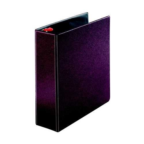 Cardinal 3" Maroon Prestige Locking Slant-D Ring Binder - 6pk