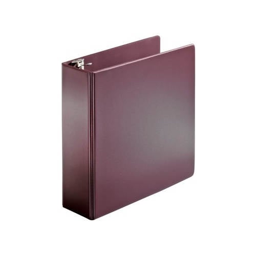 Cardinal 3" Maroon SuperStrength Locking Slant-D Ring Binder - 6pk