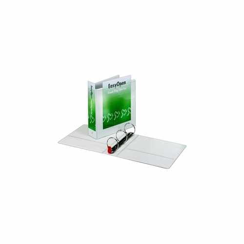 Cardinal 3" White EasyOpen ClearVue Locking Round Ring Binder 6pk - CRD-11130CB