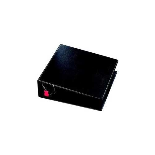 Cardinal 4" Black EasyOpen Locking Slant-D Ring Binder w/Label Holder - 6pk