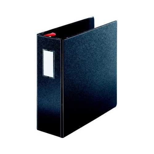 Cardinal 4" Black Prestige Ring Binder w/Label Holder 6pk - CRD-18051V3