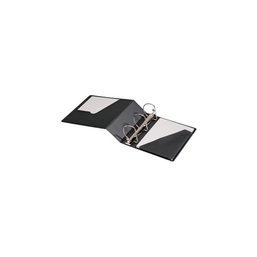 Cardinal 4" Black SuperStrength ClearVue Locking Slant-D Binder 6pk - CRD-10801V3