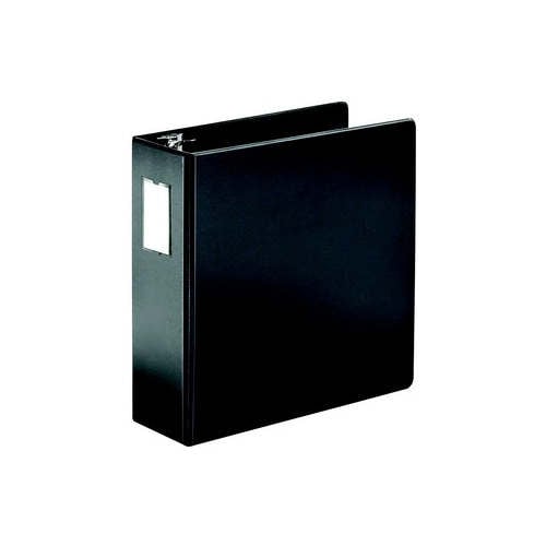 Cardinal 4" Black SuperStrength Ring Binder w/Label Holder 6pk - CRD-11822V3