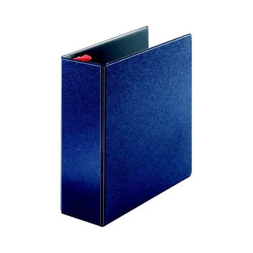 Cardinal 4" Dark Blue Prestige Locking Slant-D Ring Binder 6pk - CRD-18053V3