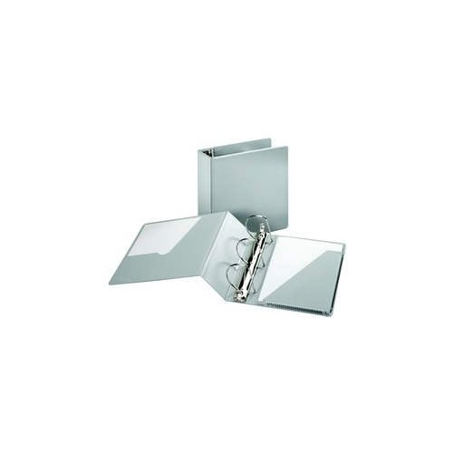 Cardinal 4" Gray SuperStrength Locking Slant-D Ring Binder - 6pk