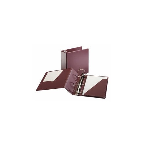 Cardinal 4" Maroon SuperStrength Locking Slant-D Ring Binder - 6pk