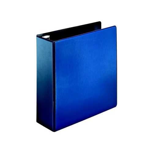 Cardinal 4" Medium Blue EasyOpen Locking Slant-D Ring Binder - 6pk