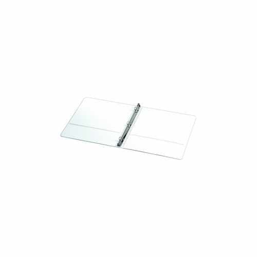 Cardinal 5/8" White Antimicrobial ClearVue Locking Ring Binder 12pk - CRD-32250