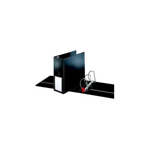 Cardinal 5" Black EasyOpen Ring Binder w/Label Holder - 2pk