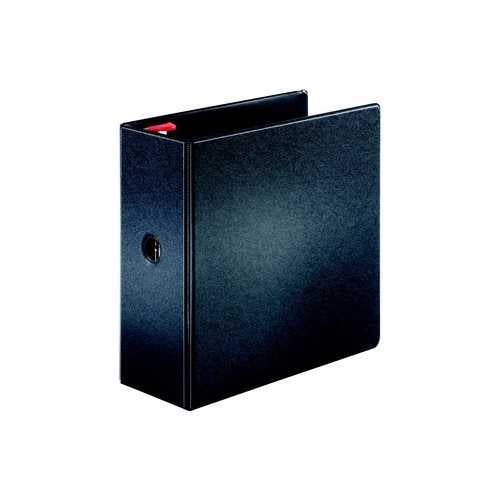 Cardinal 5" Black Prestige Locking Slant-D Ring Binder - 2pk
