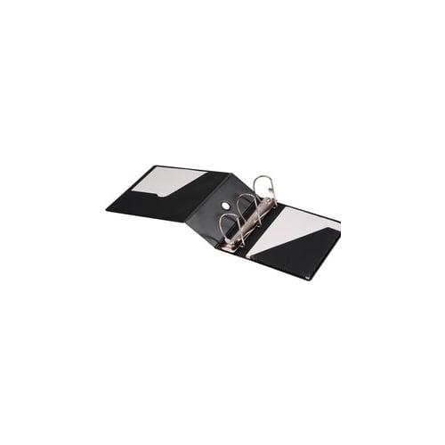 Cardinal 5" Black SuperStrength ClearVue Locking Slant-D Binder 2pk - CRD-10901V3