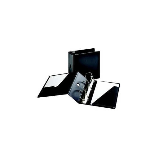 Cardinal 5" Black SuperStrength Locking Slant-D Ring Binder 2pk - CRD-11932V3