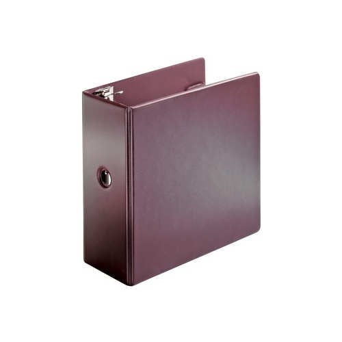 Cardinal 5" Maroon SuperStrength Locking Slant-D Ring Binder - 2pk