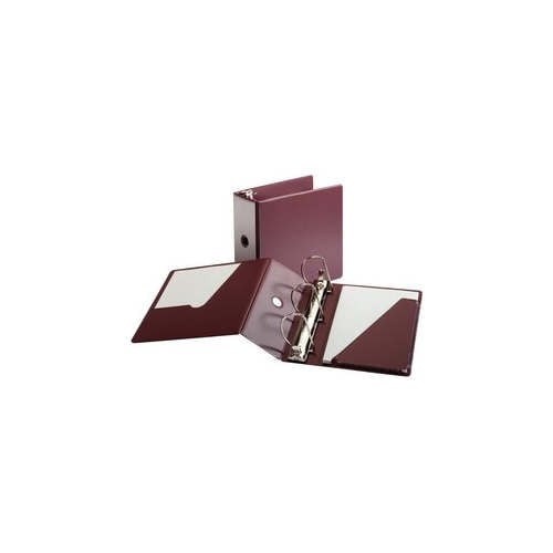 Cardinal 5" Maroon SuperStrength Locking Slant-D Ring Binder - 2pk