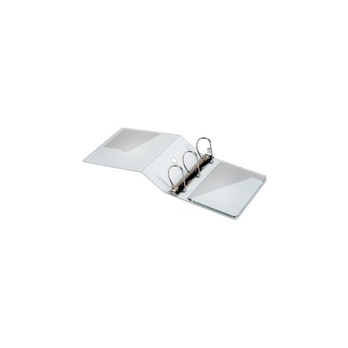 Cardinal 5" White SuperStrength ClearVue Locking Slant-D Binder 2pk - CRD-10900V3
