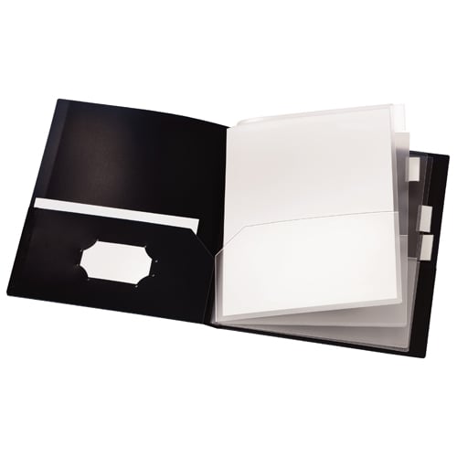 Cardinal Black ReportPro 10 Pocket Project Organizer (Pack of 24) - CRD-13601
