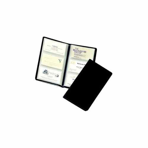 Cardinal Black Sealed Vinyl 72 Card File 12pk - CRD-751610