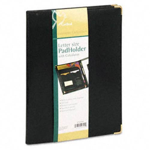Cardinal Black Sewn Vinyl Padholder with Calculator 3pk - CRD-47224 840