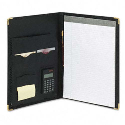 Cardinal Black Sewn Vinyl Padholder with Calculator 3pk - CRD-47224 840