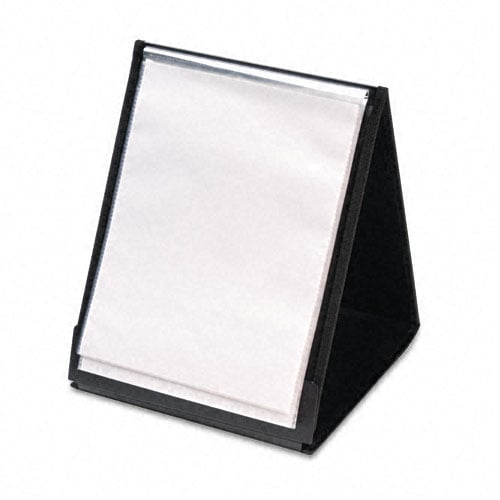 Cardinal Black ShowFile Vertical Easel Presentation Book - 12pk