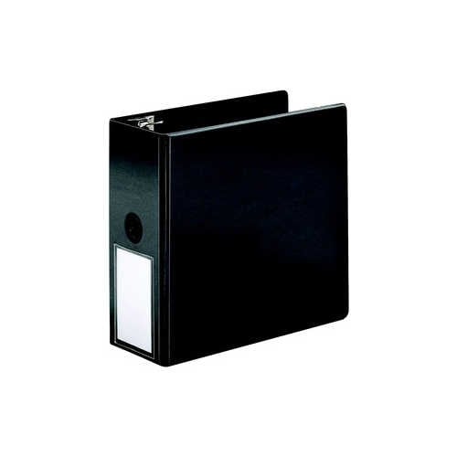 Cardinal Black SuperStrength Ring Binders w/Label Holder