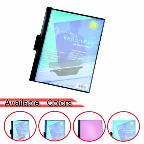 Cardinal Clear ReportPro w/ SlideGrips Report Cover - 25pk