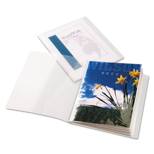 Cardinal Clear ShowFile ClearThru 12 Pocket Presentation Book 24pk - CRD-51532