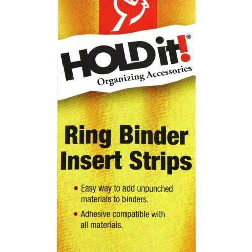 Cardinal HoldIt Binder Insert Strips 250pk - CRD-21110