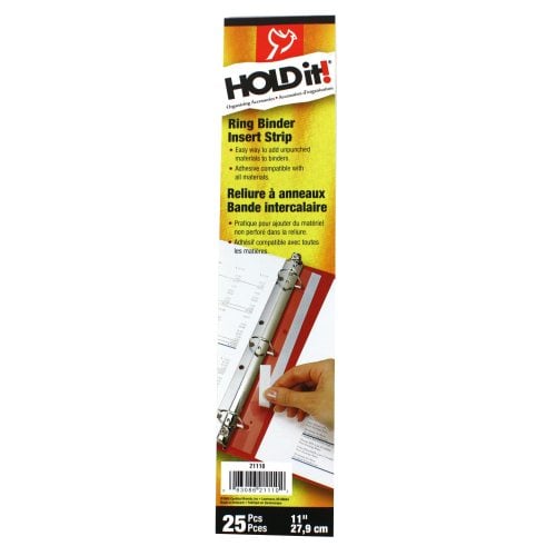 Cardinal HoldIt Binder Insert Strips 250pk - CRD-21110