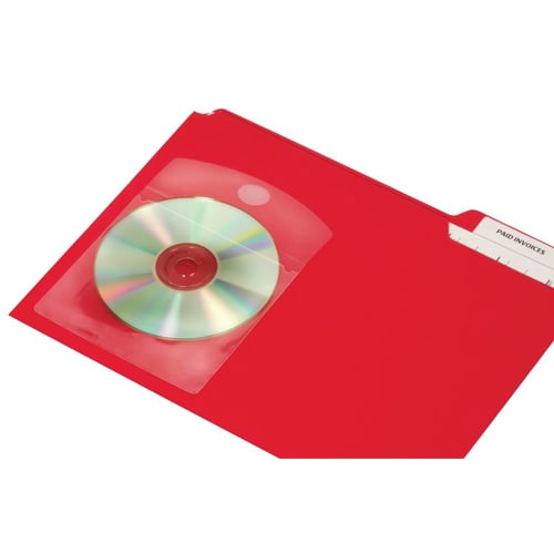 Cardinal HOLDit! CD Pocket 100pk (120 Packs, 10/Pack) - CRD-21845