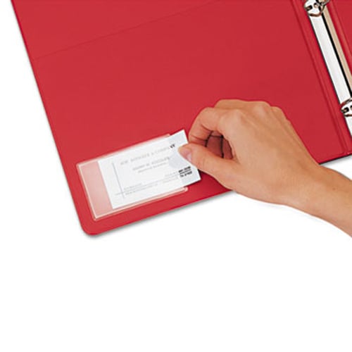Cardinal HOLDit! Side Open Business Card Pocket (120 Packs, 10/Pack) - CRD-21510