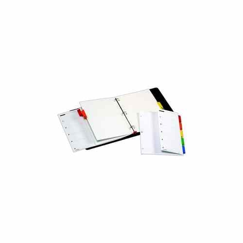 Cardinal Multi-Color Fold-Out Table of Contents/5 Tab Divider - 24pk