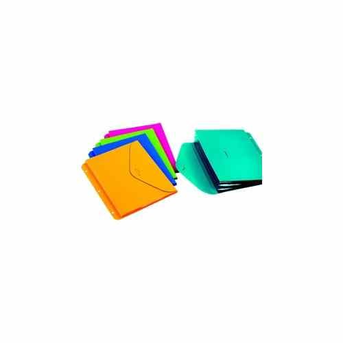 Cardinal Multi-Color Poly Expanding Binder Files - 24pk