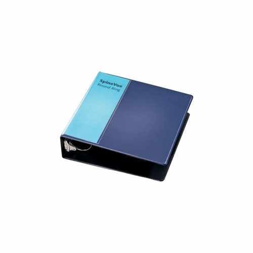 Cardinal Navy SpineVue Locking Round Ring Binder - 12pk