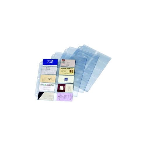 Cardinal Poly Business Card Refill Pages 240pk - CRD-7860 000