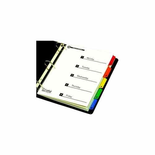 Cardinal Recycled Printable Table of Contents/5 Tab Divider 24 sets - CRD-70518
