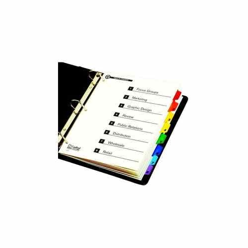 Cardinal Recycled Printable Table of Contents/8 Tab Divider 24 sets - CRD-70818