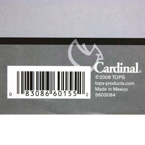 Cardinal White Double Pocket Dividers 24pk - CRD-60155