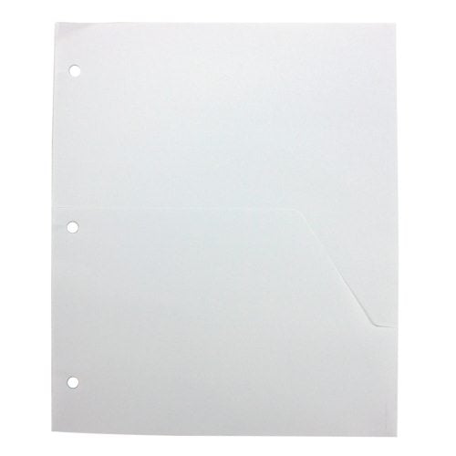 Cardinal White Double Pocket Dividers 24pk - CRD-60155