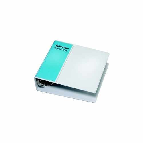 Cardinal White SpineVue Locking Round Ring Binder - 12pk