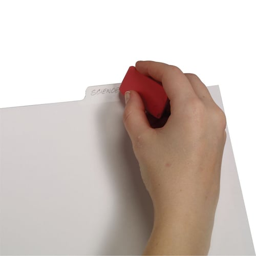 Cardinal White Write 'n Erase 5 Tab Divider (144 Sets) - CRD-60506