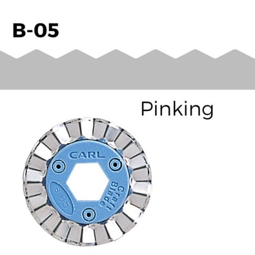 Carl Replacement Pinking Blade - 1 Pack (B-05)