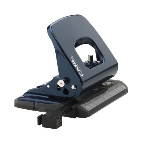 Carl Blue Alysis 2 Hole Paper Punch - 18 Sheets