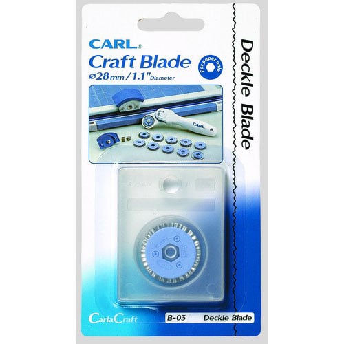 Carl Replacement Deckle Blade - 1 Pack (B-03)