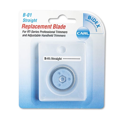 Carl Replacement Straight Blade - 1 Pack (B-01)
