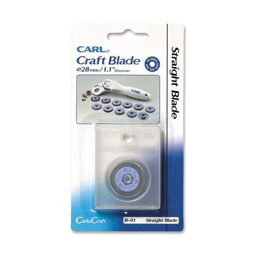 Carl Replacement Straight Blade - 1 Pack (B-01)